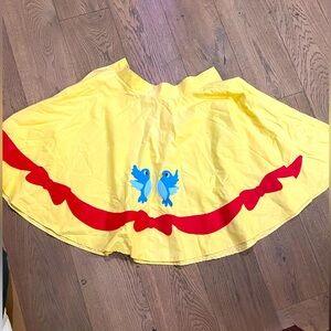 Custom Disney Snow White circle swing skirt birds size 1X-2X like pinup couture